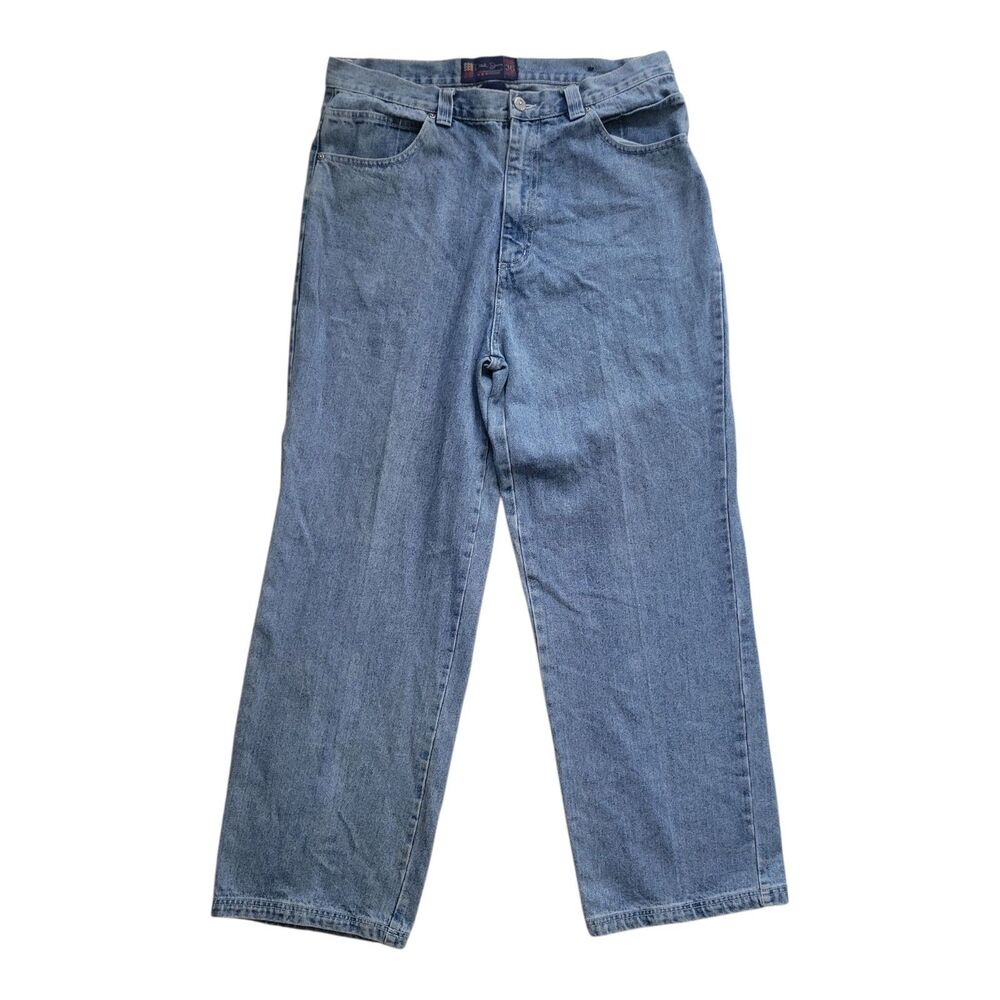 DTEK Jeans Light Wash Denim, Men’s 36x32, Baggy Skater Grunge EUC